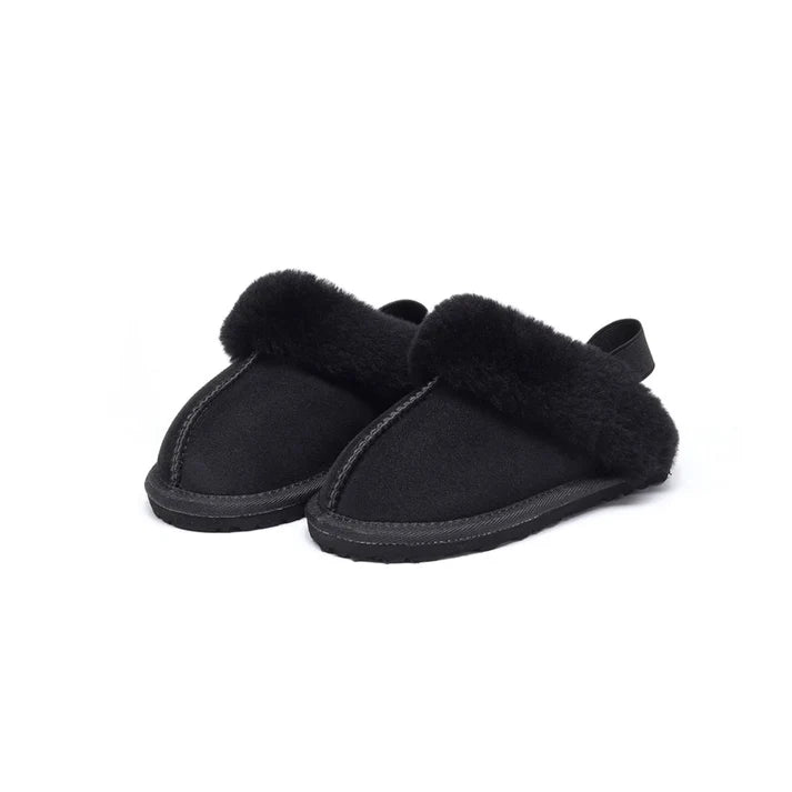 KIDS ELASTIC BAND CLOSED TOE SHOES 0019