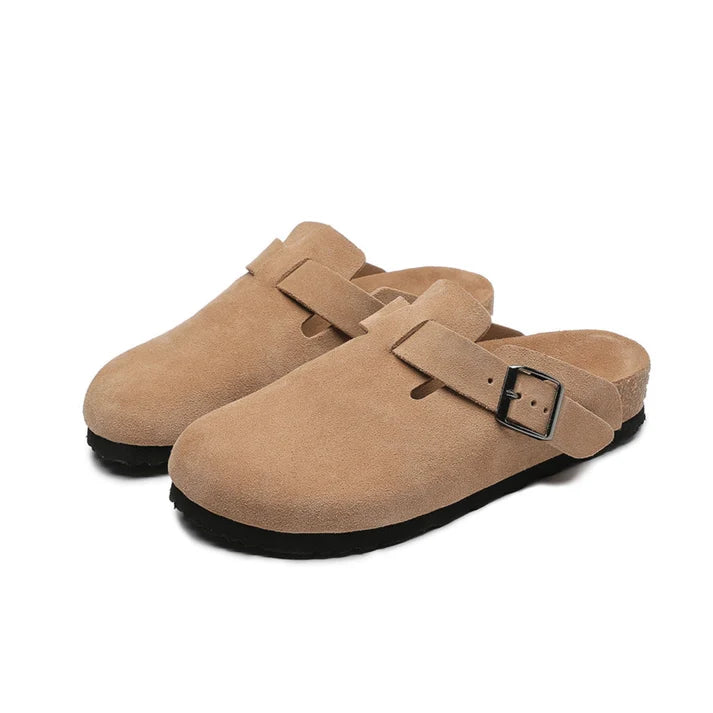 CORK SOLE CLOSED TOE SLIPPERS 4405 MEN