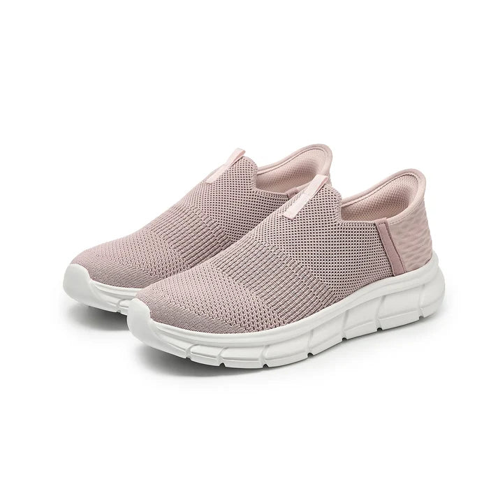SLIP ON KNITTED WALKING SHOES 4569