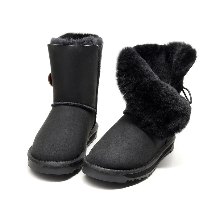 SHORT BUTTON BOOTS  990203 MADE IN AUSTRALIA