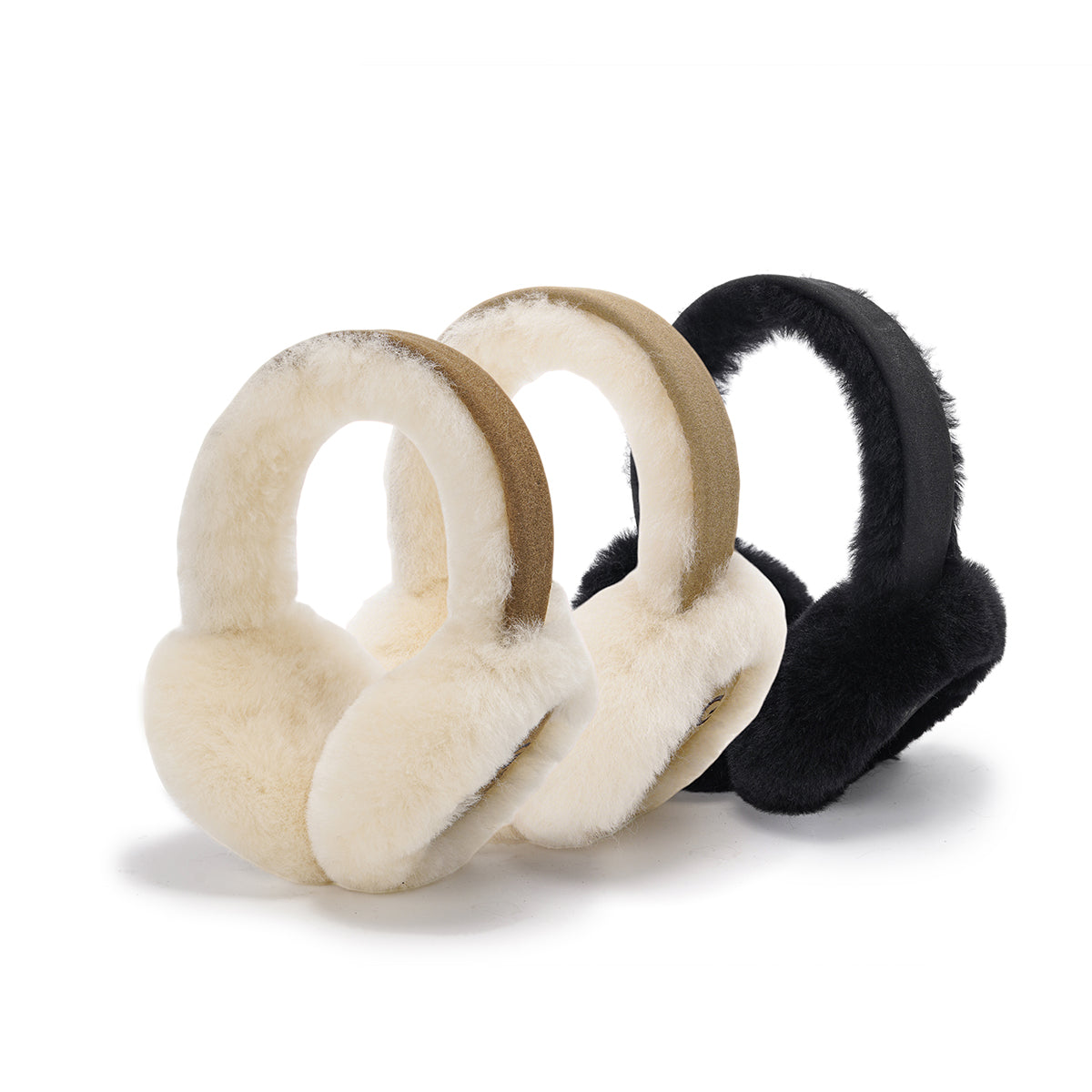 Australian Sheepskin Ear Muffs Warm Winter Earmuffs for Adults IS005