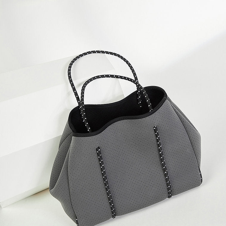 DAILY BEACH BAG DARK GREY TB7080