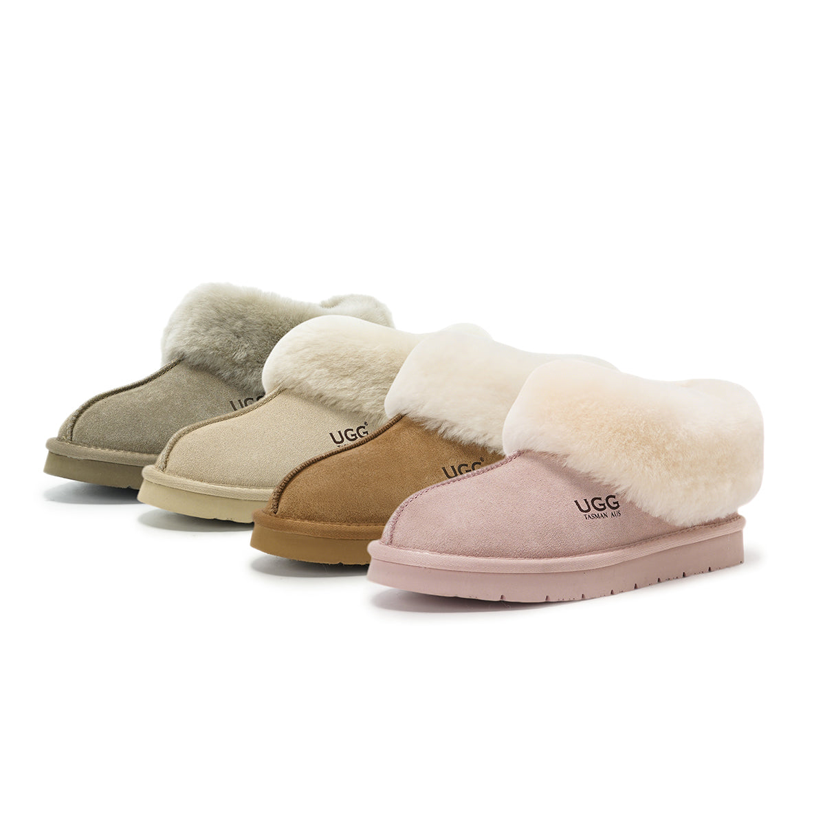 Double Layer Plush Indoor House Slippers Soft Cozy Home Shoes 992102