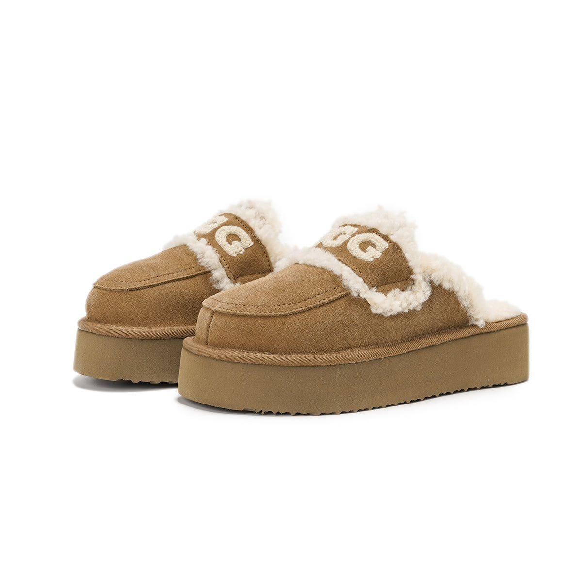Jigglypuff Embroidered Thick Sole Plush House Platform Slippers 5908