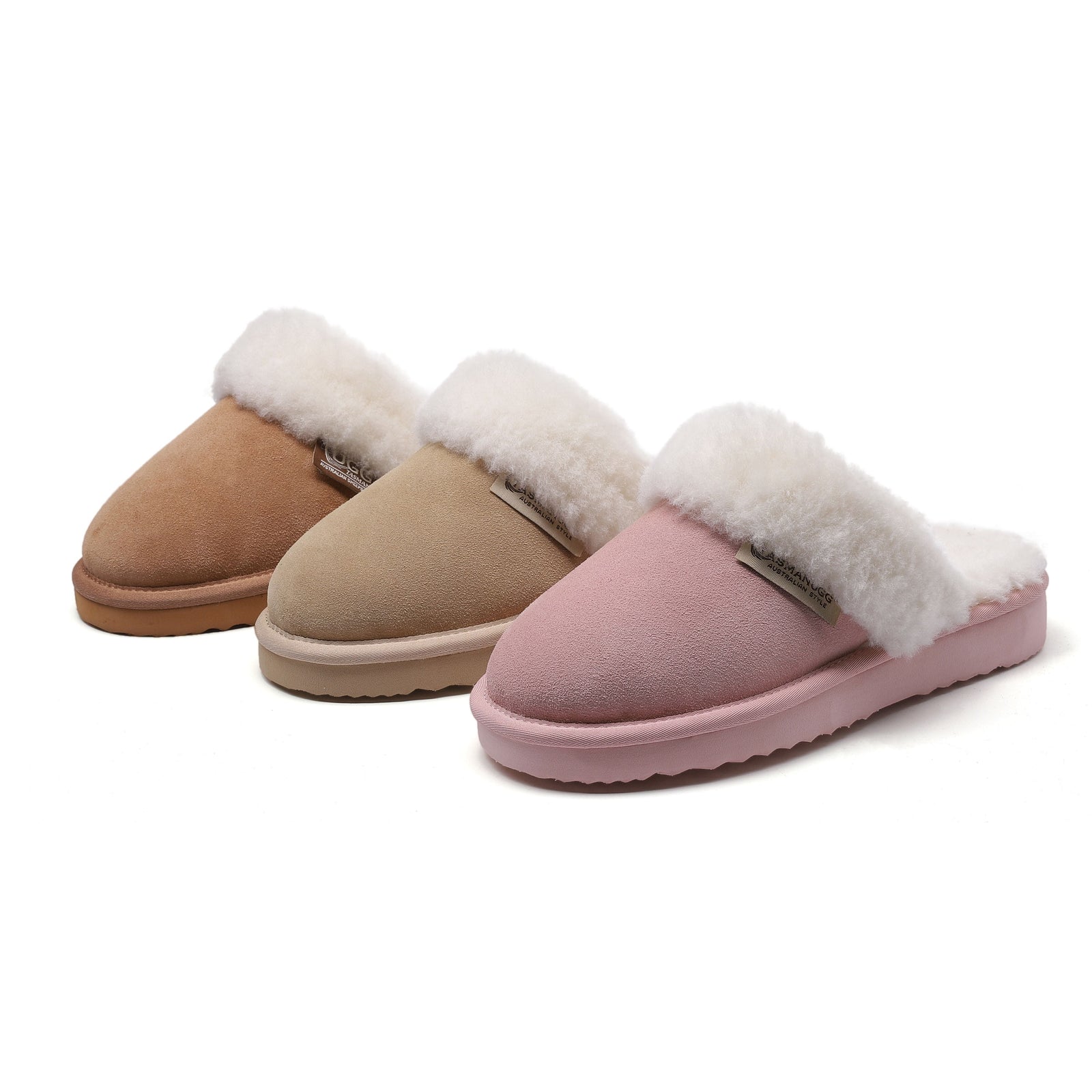 Merino Wool Slippers Soft Warm Indoor House Shoes 990121