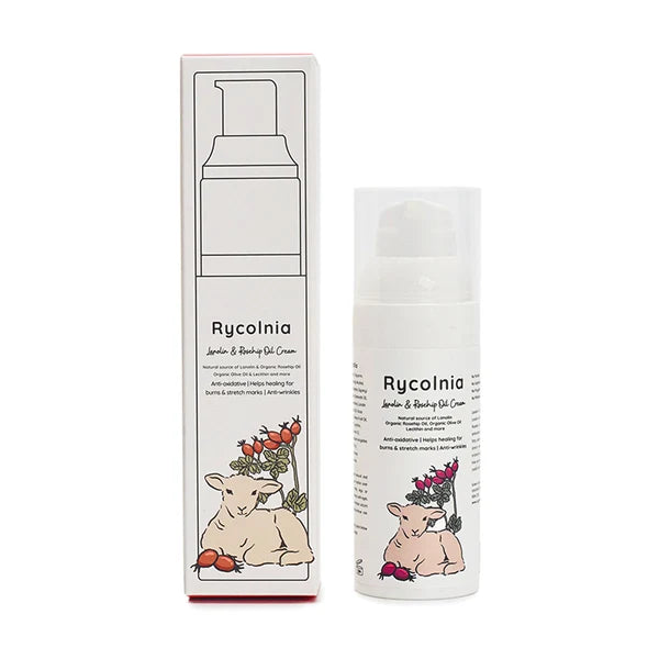 RYCOLNIA LANOLIN ROSEHIP OIL CREAM 50G
