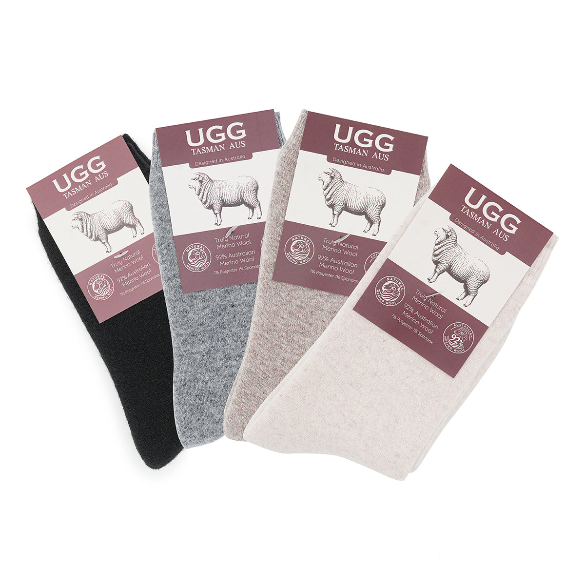 Tasman UGG Cozy Wool Sock Lined Sneakers WS002